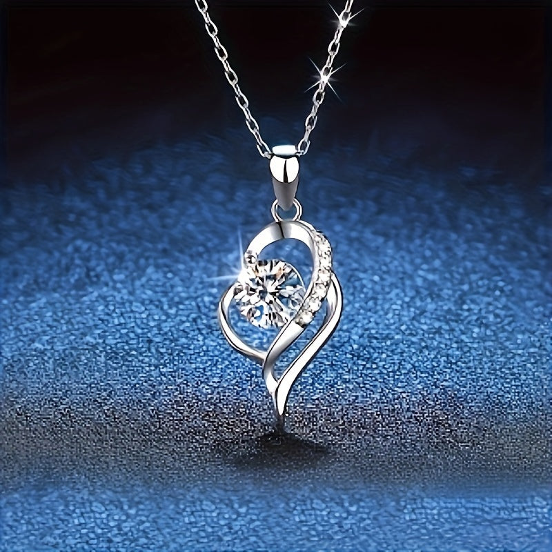 Parure de collier en zircone synthétique étincelante 2-3 pièces – Colliers superposés délicats et hypoallergéniques pour femmes, bijoux fins en oxyde de zirconium pour le quotidien et les fêtes, coffret cadeau de luxe avec option boucles d'oreilles.
