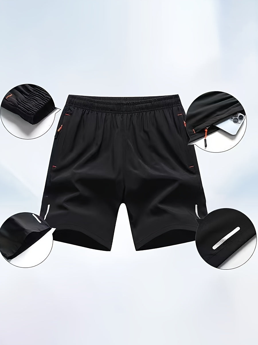 Lot de 5 shorts de sport pour homme, couleurs assorties – Shorts de sport respirants, extensibles et à séchage rapide pour la salle de sport, la course, l'entraînement et le quotidien, tailles S à XXL jusqu'à 100 kg