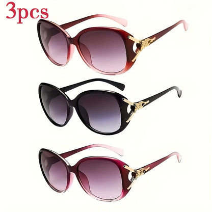 Lunettes de soleil oversize tendance pour femmes PALESHY – Protection UV, anti-reflet, légères, accessoires d'été, disponibles en lot de 3 ou 6, ensemble de lunettes de soleil en gros pour la plage, le voyage et les cadeaux