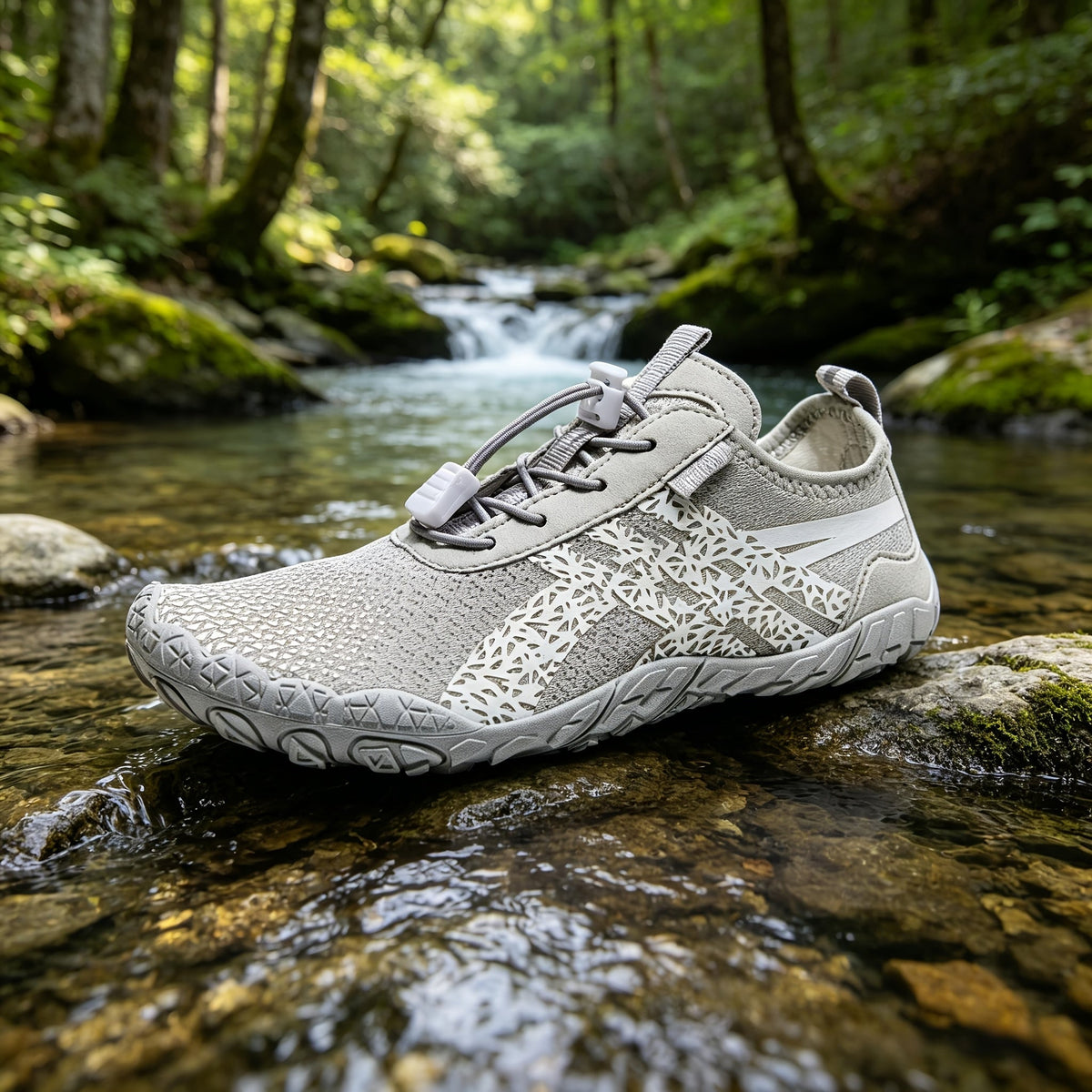Chaussures aquatiques pieds nus pour femmes avec bout large – Chaussures d'eau légères, antidérapantes et respirantes pour la plage, la piscine, la randonnée et la marche, chaussures minimalistes de sport, pointures US 6-11, plusieurs couleurs