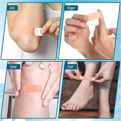 180/360 pansements adhésifs en tissu flexible, tailles assorties – Pansements respirants pour le bout des doigts et les articulations, assortiment de pansements élastiques en tissu pour les premiers soins à la maison et en extérieur