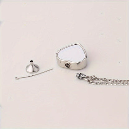 Collier photo personnalisé, pendentif commémoratif – Bijou souvenir en métal avec chaîne, cadeau d'anniversaire ou de deuil d'animal pour homme et femme, collier commémoratif unisexe argenté