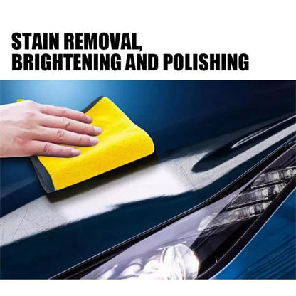 Kit de cire pour réparation des rayures de voiture, 3 ensembles – Effaceur professionnel de rayures profondes et rénovateur de peinture, lustrant longue durée pour tous véhicules, inclut 3 peintures + 3 éponges + 3 serviettes (50 ml chacun)