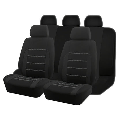 Housses de siège auto, ensemble complet, taille universelle pour 5 places – Tissu respirant et résistant à l'usure avec rembourrage en mousse pour SUV, berline, monospace et camion – Toutes saisons, 10 options de couleur – Velora