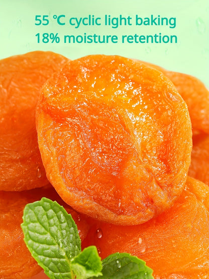 Lot de 3 sachets d'abricots secs, en-cas aux fruits tropicaux naturels, collation saine et sucrée pour les fêtes, les cadeaux et les voyages