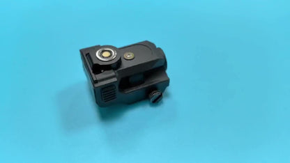 Viseur laser vert ultra-compact pour armes de poing et pistolets – Recharge USB magnétique, rail Picatinny 20 mm, interrupteur marche/arrêt ambidextre, nylon PA66, portée visible de 150 à 300 m – 7 variantes de couleurs et de charge