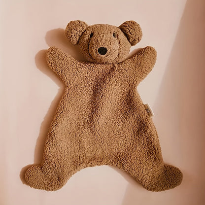 Poupée en peluche animale style nordique pour bébés et nouveau-nés - Jouet en peluche ours et agneau doux et mignon, jouet de confort sensoriel douillet pour nourrissons et tout-petits, cadeau de fête prénatale, cadeau de Noël et d'anniversaire