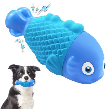Jouet à mâcher indestructible en nylon en forme d'oie pour chiens destructeurs – Jouet robuste amélioré pour grands et moyens chiens, idéal pour la dentition et le nettoyage des dents, design oie et poisson-clown
