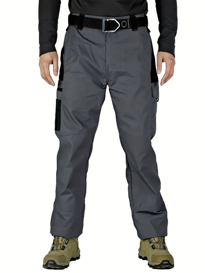Pantalon cargo tactique pour homme, séchage rapide, léger, multi-poches, pour randonnée, plein air, travail, S-XXXL, noir, gris, vert, marron, coupe droite, pantalon utilitaire