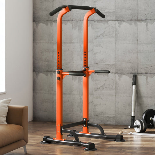 Station de musculation avec barre de traction, 10 hauteurs réglables, capacité de 150 kg, entraînement complet du corps pour salle de sport à domicile – Rose Noir Rouge Jaune Bleu Orange Vert
