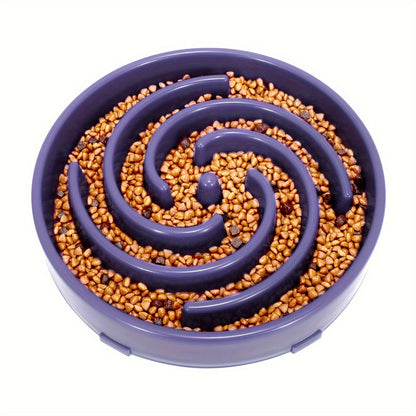 Large Slow Feeder Dog Bowl – Anti-Choke Maze Design for Healthy Eating, Durable PP Non-Toxic Material, Bloat Prevention Bowl for Large & Medium Breed Dogs