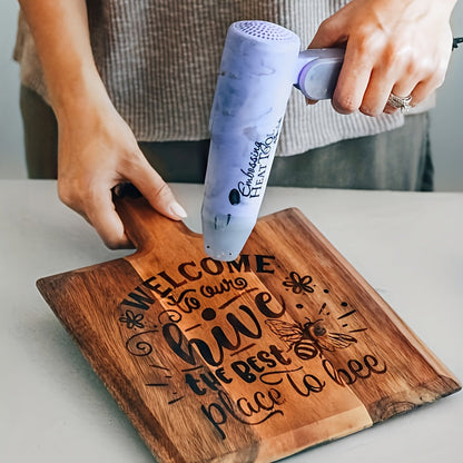 Kit de pâte de pyrogravure, 6 pots de gel thermoréactivable de 42,5 g avec stylos et outils de gravure, crème de pyrogravure pour bois, toile et denim, ensemble de loisirs créatifs pour débutants et artistes