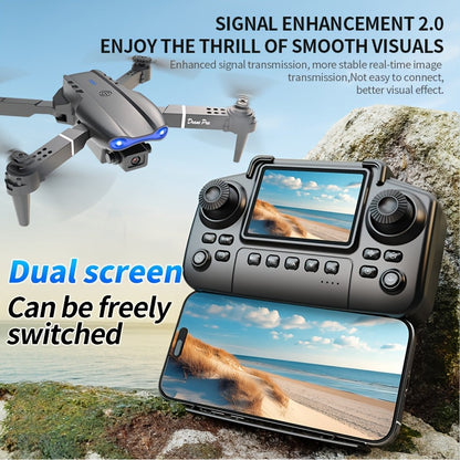 Skywing X1 4K Drone with Obstacle Avoidance Screen Remote Control USB Charging Beginner Friendly for Vlog Photography Adults Teens Gift Age 18+