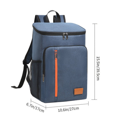 Sac à dos isotherme extra large, peut contenir plus de 30 canettes, sac à bandoulière étanche pour hommes et femmes, parfait pour le camping, le barbecue, la plage, le pique-nique et la randonnée – Compatible avec les pains de glace