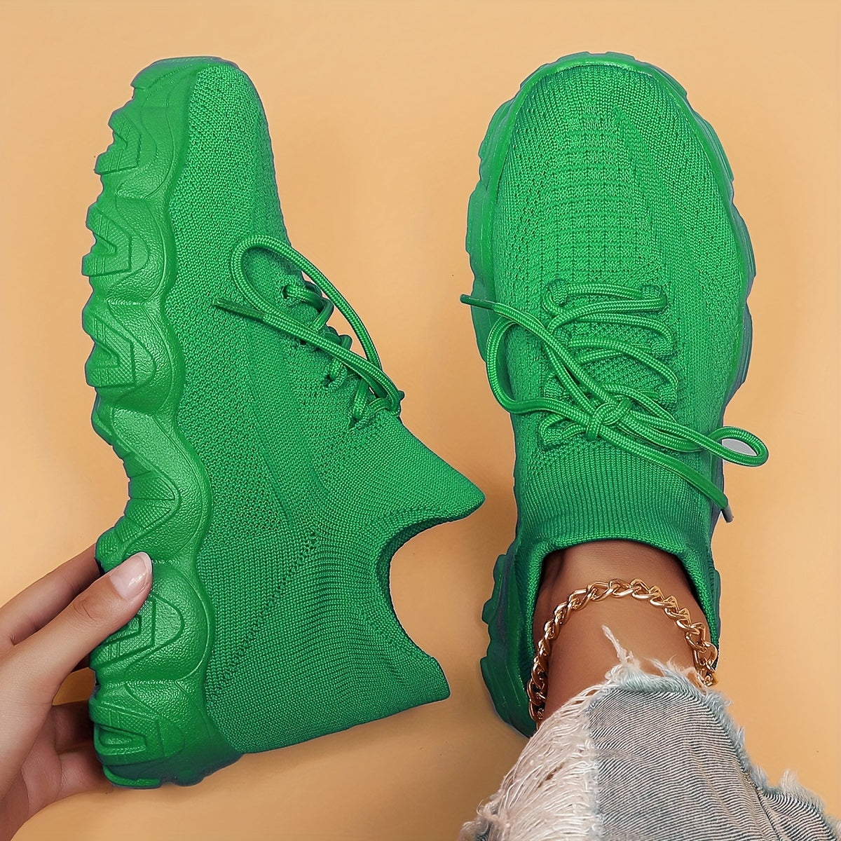 Chaussures de running à amorti pour femmes – Baskets respirantes à semelle souple et col élastique pour la course sur route, les sports de plein air et le quotidien, cadeau pour maman ou petite amie, 6 couleurs, tailles US 6–12