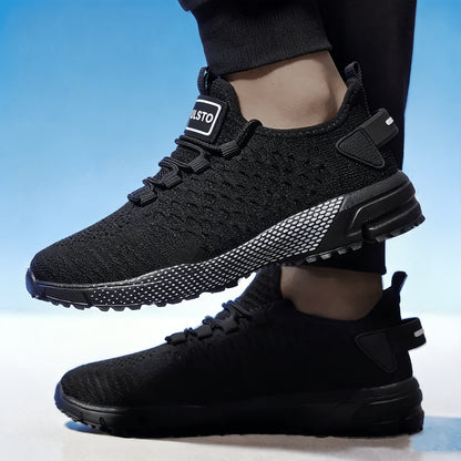 Chaussures de course pour hommes, baskets légères et respirantes - Chaussures de sport, marche, tennis, fitness et décontractées pour hommes, confortables et tendance, multicolores