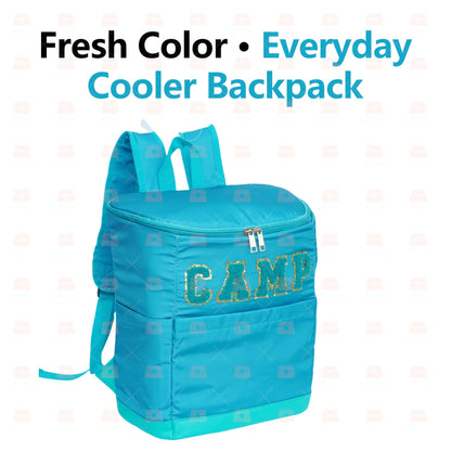 Sac à dos glacière isotherme 30 canettes motif léopard avec poches en filet et bretelles réglables - Sac glacière en nylon étanche pour la plage, le camping, le pique-nique, la randonnée, les voyages et l'usage quotidien