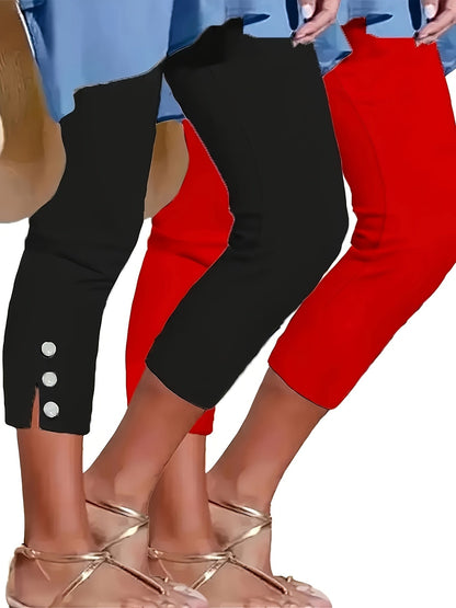 Lot de 2 leggings de couche de base pour femme – Leggings sans coutures doux et extensibles pour le sport ou la détente au quotidien