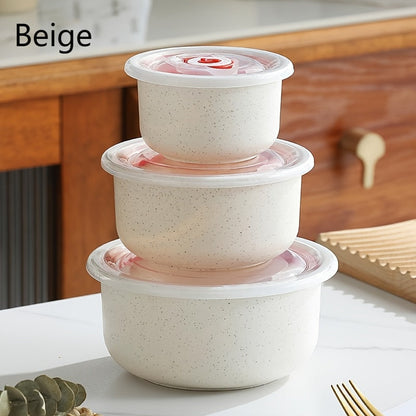 Ensemble de 3 ou 4 récipients hermétiques pour réfrigérateur - Boîtes de rangement en plastique grande capacité pour fruits, légumes, viande, œufs, restes - Empilables, sans BPA, faciles à nettoyer, conservation fraîcheur
