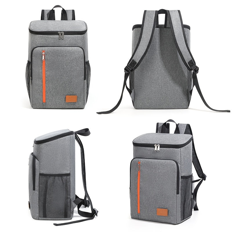 Sac à dos isotherme extra large, peut contenir plus de 30 canettes, sac à bandoulière étanche pour hommes et femmes, parfait pour le camping, le barbecue, la plage, le pique-nique et la randonnée – Compatible avec les pains de glace