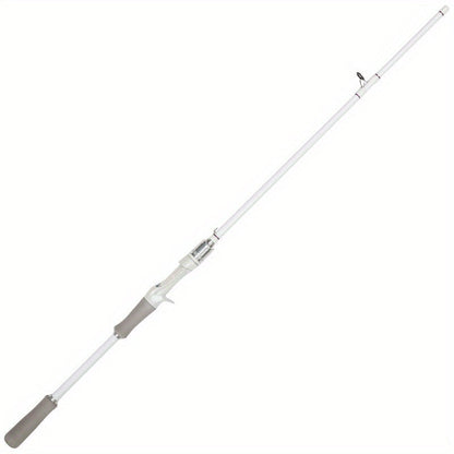 Canne à pêche en fibre de carbone, casting et spinning, action rapide, scion sensible, poignée EVA, pour la pêche en eau douce et en mer (bar), 165 cm, 180 cm, 210 cm, canne légère à haute résistance, blanche