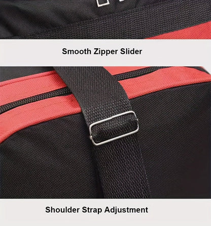 Sac de voyage grande capacité pour hommes et femmes – Sac de sport robuste multi-poches, avec bandoulière réglable et fermeture éclair pour le fitness, les escapades de week-end, les voyages d'affaires et les activités en plein air