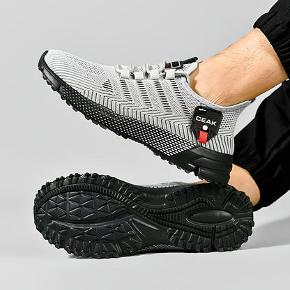 Baskets respirantes en maille pour hommes – Chaussures de sport légères et antidérapantes, coupe basse, pour la course, le jogging, la salle de sport, les activités en extérieur et le quotidien, tailles US 6.5–13.5