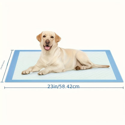 Alèses ultra-absorbantes pour animaux 60 x 60 cm – Lot en gros de 50 à 400 unités, protections jetables anti-fuites pour chiens, chiots, chats et lapins, contrôle des odeurs, pack économique