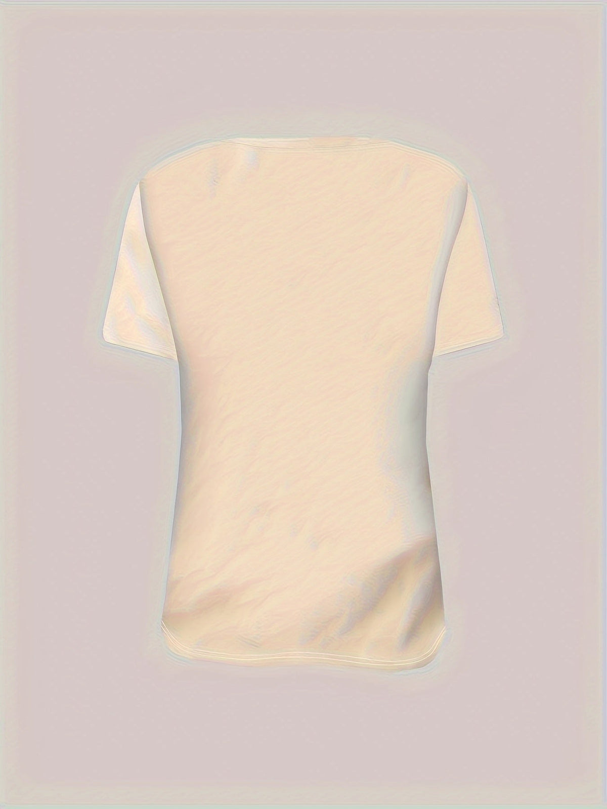 T-shirt à motif cœur floral pour femme, t-shirt graphique à fleurs aquarelle, manches courtes, col rond, haut décontracté ample, printemps été, blanc cassé, S-XXL