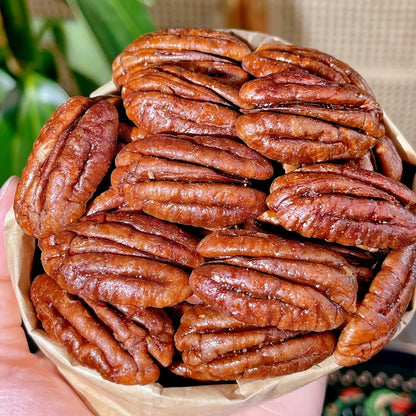 Noix de cajou grillées enrobées de sucre sans sel, 3 sachets (300 g chacun) – En-cas asiatique nutritif aux fruits secs, idéal pour les cadeaux de fin d'année, le thé de l'après-midi, le bureau et le grignotage au quotidien