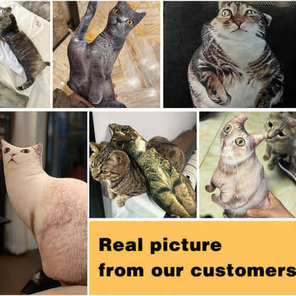 Coussin commémoratif personnalisé pour animal de compagnie avec photo - Coussin souvenir en forme de chat ou de chien avec rembourrage, cadeau de sympathie pour la perte d'un animal, cadeau funéraire unique en souvenir d'un animal pour elle