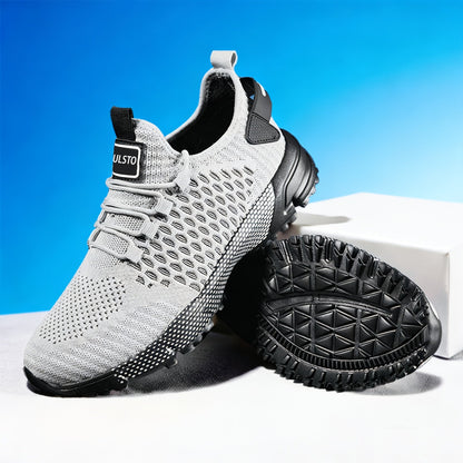 Chaussures de course pour hommes, baskets légères et respirantes - Chaussures de sport, marche, tennis, fitness et décontractées pour hommes, confortables et tendance, multicolores
