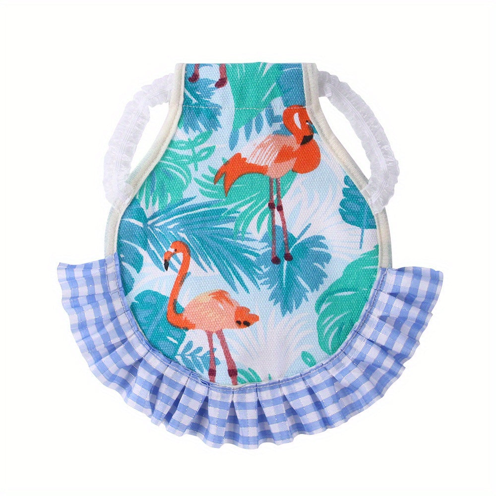 Costume de gilet à volants pour poules, canards et oies - Harnais de poitrine élastique pour volailles de basse-cour - Cadeau de costume amusant pour les amateurs de poules, styles assortis