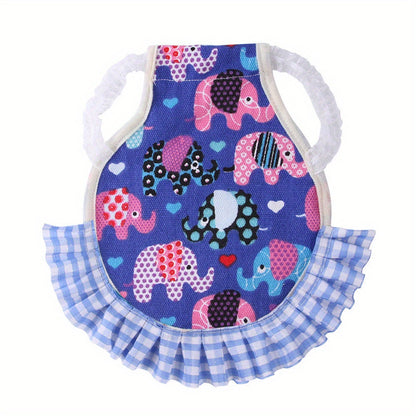 Costume de gilet à volants pour poules, canards et oies - Harnais de poitrine élastique pour volailles de basse-cour - Cadeau de costume amusant pour les amateurs de poules, styles assortis
