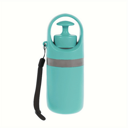 Pelle à déjections canines avec sac à cordon – Ramasse-crottes portable en EVA pour animaux, pelle et distributeur, pelle sanitaire légère pour chiens en extérieur, sans pile, facile à transporter
