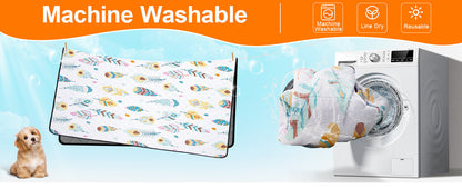 Lot de 2 alèses lavables pour chien – Tapis de dressage réutilisables, ultra-absorbants et anti-fuites avec envers antidérapant, lavables en machine pour parc, cage, apprentissage de la propreté et voyage