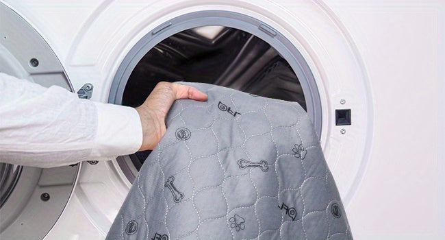 Alèses lavables et réutilisables pour chien avec motif os – Alèses d'entraînement pour chiot antidérapantes, imperméables et absorbantes, tapis de mise bas lavables en machine pour canapé, cage, parc et apprentissage de la propreté, plusieurs tailles
