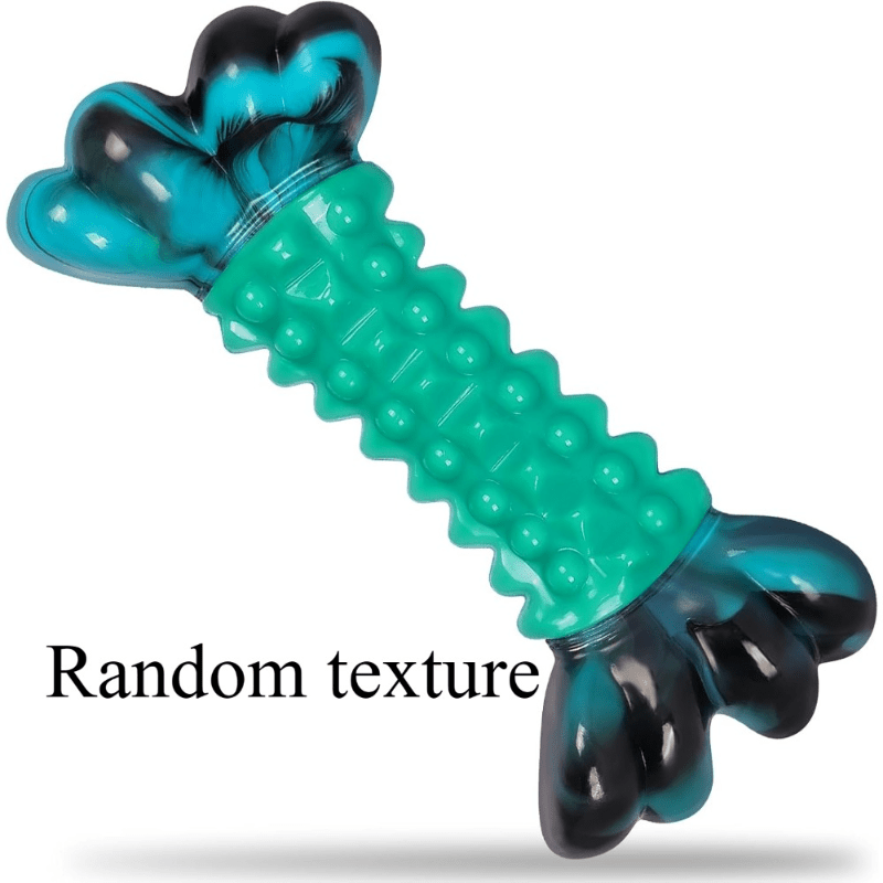 Os à mâcher en nylon pour chiens destructeurs – Jouet solide et durable pour chiens de races moyennes et grandes, os indestructible longue durée pour mâcheurs puissants, nettoyage des dents, disponible en lot de 1 ou 2 pièces
