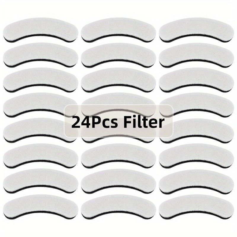 Filtres de rechange pour fontaine à eau pour chat et chien, pack de 4/8/16/20/24, charbon actif, filtration multiple, compatibles avec les distributeurs d'eau automatiques pour animaux NPET DF10 DF30