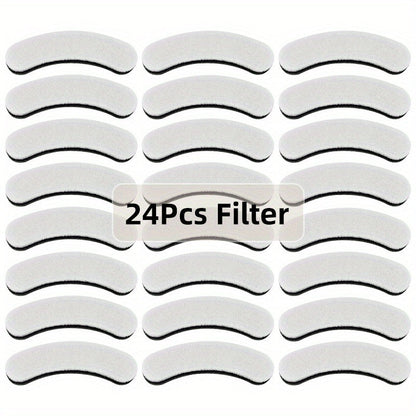 Filtres de rechange pour fontaine à eau pour chat et chien, pack de 4/8/16/20/24, charbon actif, filtration multiple, compatibles avec les distributeurs d'eau automatiques pour animaux NPET DF10 DF30