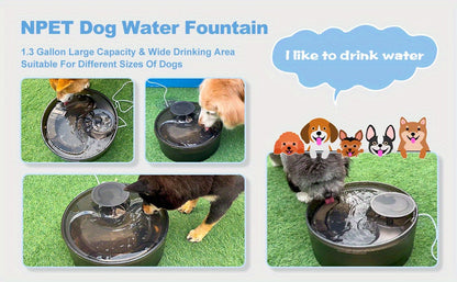 Filtres de rechange pour fontaine à eau pour chat et chien, pack de 4/8/16/20/24, charbon actif, filtration multiple, compatibles avec les distributeurs d'eau automatiques pour animaux NPET DF10 DF30
