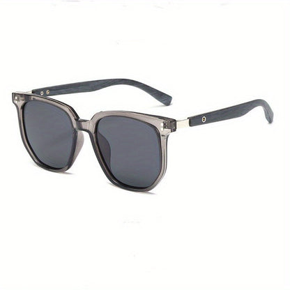 Lunettes de soleil unisexes vintage avec détails à clous, verres polarisés TR UV400 - Lunettes rétro style urbain pour hommes et femmes, idéales pour la conduite, les voyages et le quotidien, monture TR légère