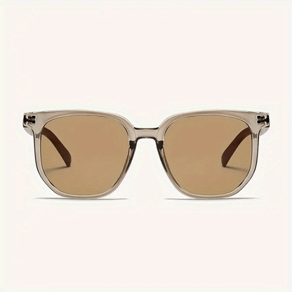 Lunettes de soleil unisexes vintage avec détails à clous, verres polarisés TR UV400 - Lunettes rétro style urbain pour hommes et femmes, idéales pour la conduite, les voyages et le quotidien, monture TR légère