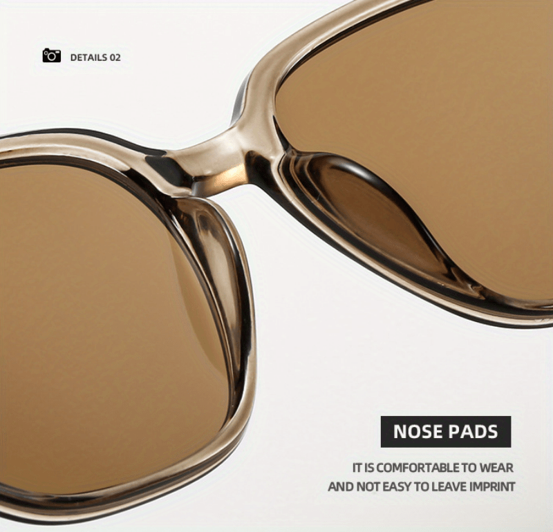 Lunettes de soleil unisexes vintage avec détails à clous, verres polarisés TR UV400 - Lunettes rétro style urbain pour hommes et femmes, idéales pour la conduite, les voyages et le quotidien, monture TR légère