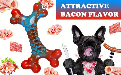 Jouets à mâcher indestructibles pour chiens, mâcheurs agressifs, grande race, jouet de dentition en nylon robuste, durable et solide, anti-ennui, jouet à mâcher interactif, occupe les chiens, rouge, 1 pce, 2 pces, 4 pces