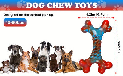 Jouets à mâcher indestructibles pour chiens, mâcheurs agressifs, grande race, jouet de dentition en nylon robuste, durable et solide, anti-ennui, jouet à mâcher interactif, occupe les chiens, rouge, 1 pce, 2 pces, 4 pces