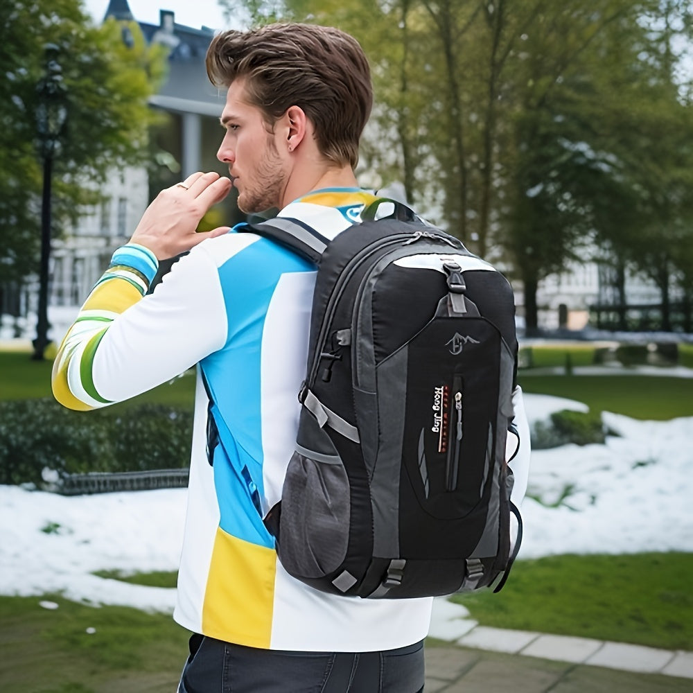 Sac à dos de randonnée 25,8 L pour hommes, femmes et enfants – Sac à dos de voyage léger pour l'extérieur avec réglage du torse, poches zippées et grande capacité pour le camping, l'alpinisme et les excursions.