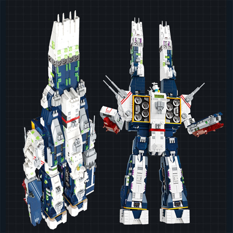 Ensemble de 4682 pièces de construction de robot, kit de construction à petites particules avancé, modèle de décoration intérieure à haute difficulté pour adultes et adolescents de 14 ans et plus, cadeau d'anniversaire ou de Noël