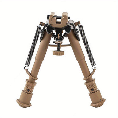 Bipied de tir réglable 6-9 pouces, 5 hauteurs, adaptateur à démontage rapide, pliable, rétractable, alliage d'aluminium léger, montage M-LOK, pieds en caoutchouc pour la chasse, le tir et les sports de plein air