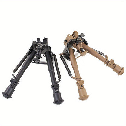 Bipied de tir réglable 6-9 pouces, 5 hauteurs, adaptateur à démontage rapide, pliable, rétractable, alliage d'aluminium léger, montage M-LOK, pieds en caoutchouc pour la chasse, le tir et les sports de plein air